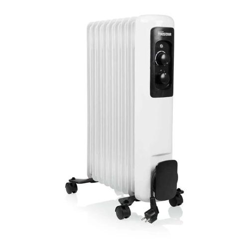Oil Cooler 1500w 9 Elements (White) - Tristar