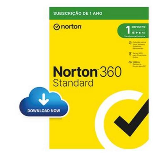 NORTON 360 STANDARD 10GB PO 1 USER 1 DEVICE 12MO .