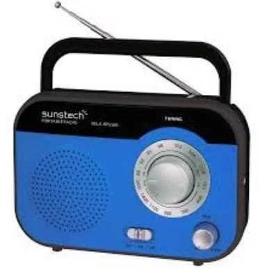 Sunstech Rps560 Portátil Analógico Azul