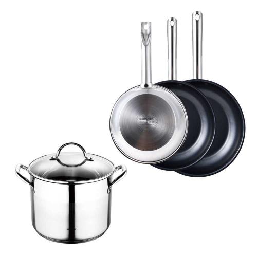 Set de Sartenes Bergner Cookware Gourmet (4 Pcs)
