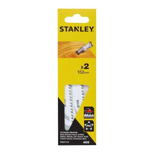 Pack 2 Folha Serra Sabre 15,2cm Corte Fino e Reto.