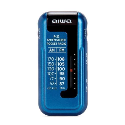 Radio Port?til Aiwa R-22bl/ Azul