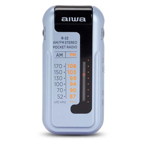 Aiwa R-22sl Rádio Portátil Analógico Prateado