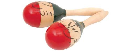 Maracas Wood 10inch