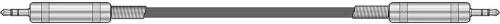 Classic Audio Lead 3.5mm Jack - 3.5mm Jack 1.5m