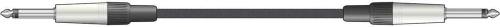 Braid Guitar Lead Black 3m