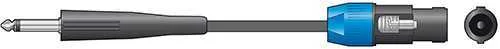 Essential Speaker Lead Jack - Speaker Plug 6.0m