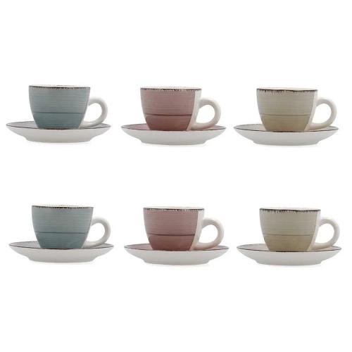 Juego de Tazas de Café Quid Vita Morning 12 Pieza.