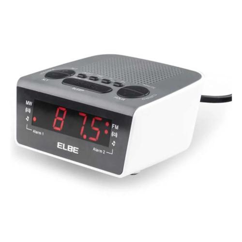 Rádio Despertador Elbe Cr-932 Am/Fm Branco
