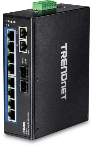 Trendnet Industrie Switch 10port Gbit Ip30 Metall