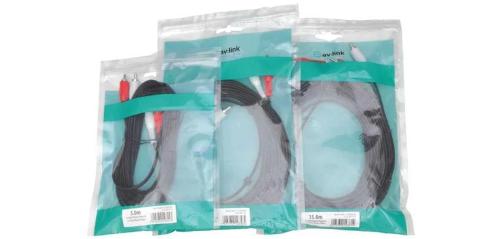 Av Link 112.052uk Cabo de Áudio 5 M 2 X Rca Preto.