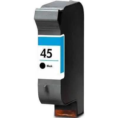 Tinteiro HP Reciclado Nº 45 Preto (51645GE)