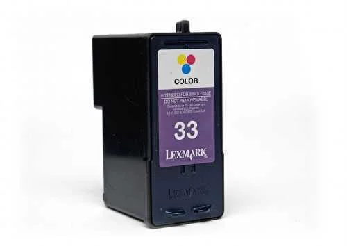Tinteiro Lexmark Compatível nº 33 Cor