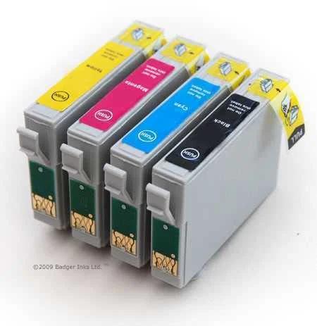Conjunto 4 Tinteiros Compatíveis Epson ref. T1291.