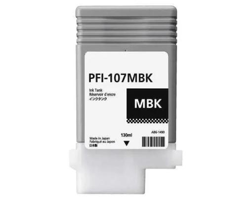 Tinteiro Canon Compatível PFI-107 MBK Preto Mate .
