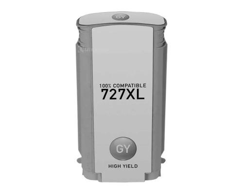 Tinteiro HP Compatível 727 Cinza (B3P24A)