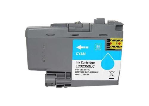 Tinteiro Brother Compatível LC3233C Azul