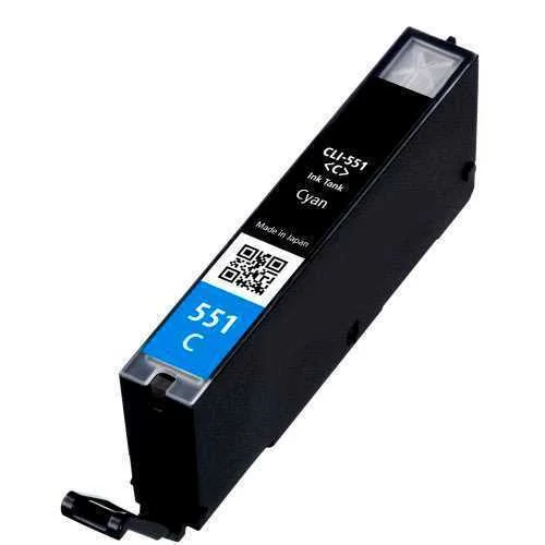 Tinteiro Canon Compatível Cli-551C Xl Azul