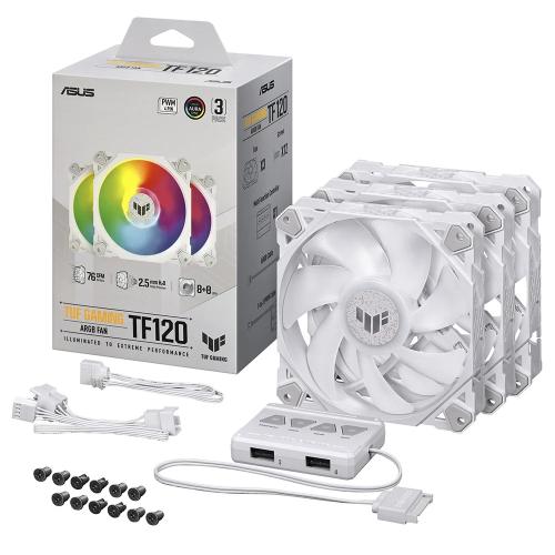 Asus Lüfter Tuf Gaming Tf120 Argb 3in1 + Controller White