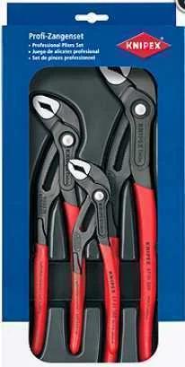 Knipex Cobra Set 180,250,300 Mm 3 Parts