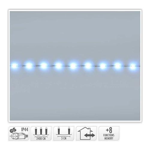 Grinalda Soft Wire 800 LED Branco Frio 8 Funções 27m