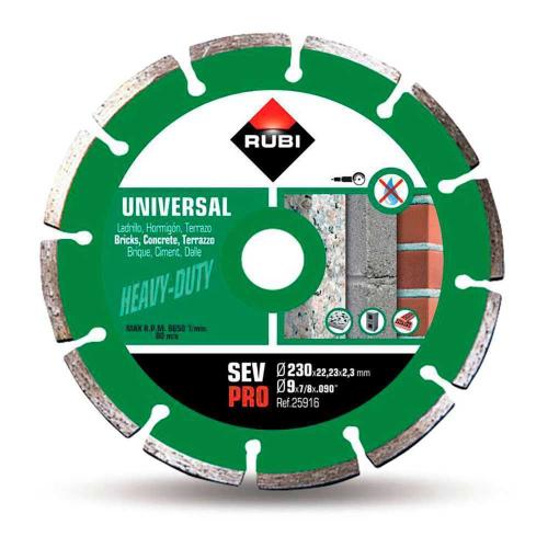 Disco Diamante Sev 230 Pro 25916 Rubi