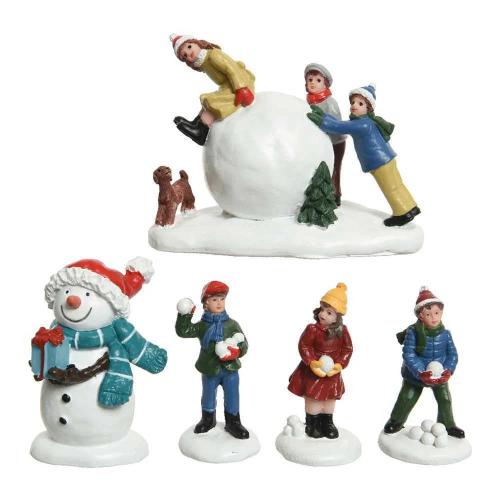 Pack 5 Figuras Poliresina Modelos Sortidos