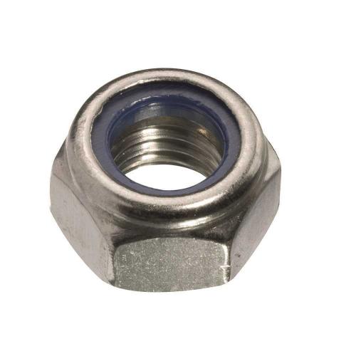 Caixa S 12un Porca Auto-Bloqueio Zinco M 6 Fadix