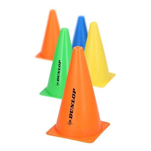 Pack 10 Cones de Treino de Plástico Ø14x23,5cm