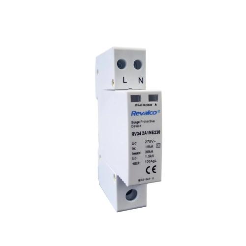 Protetor Sobretensão 1p+N 30ka 275v Transitório 1 Módulo (Retractilado)