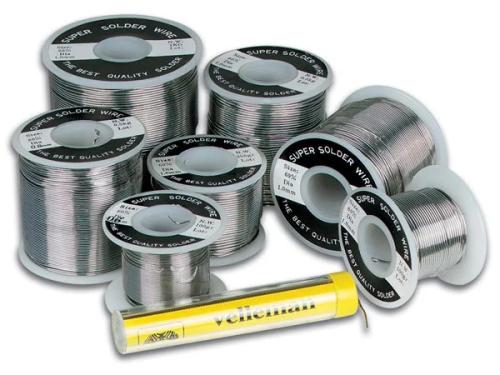 Solda Sn 60% Pb 40% - 1% Flux 0.8 Mm 500 G