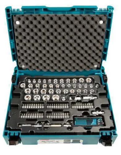 Conjunto de ferramentas Makita E-08713 120 peças.