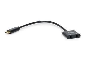 Equip Adapter Usb-C -> Audio Dac 2x3pin 3.5mm St/Bu 0.15m Sw