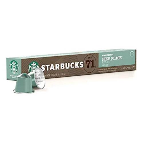 Cápsulas de Café Starbucks Pike Place (10 Uds)