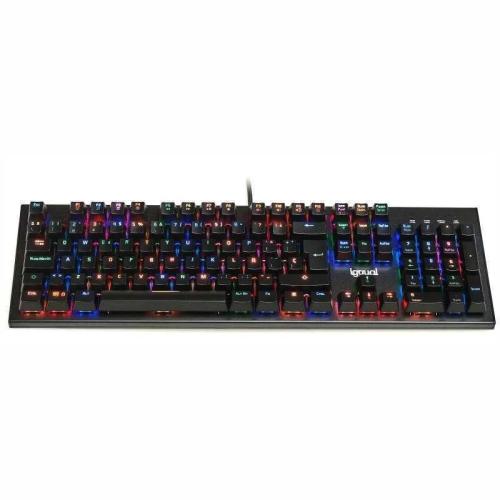 IGGUAL IGG317969 TECLADO USB QWERTY ESPANHOL PRETO