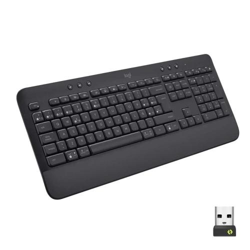 Teclado Logitech Signature K650 Preto Cinzento Qwerty Espanhol