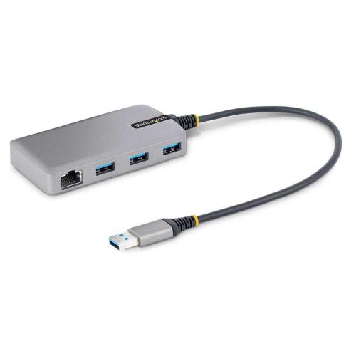 3-Port Usb Hub W/ Gbe Portable Perp