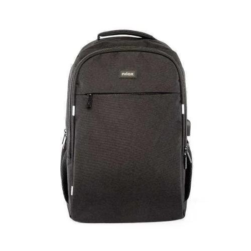 Mochila P/ Portátil 15.6" C/ Porta Usb Preto - Nilox