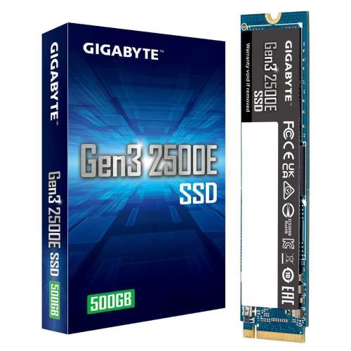 Ssd 500gb Gigabyte Gen3 2500e   Pci-E 3.0   Nvme 1.3