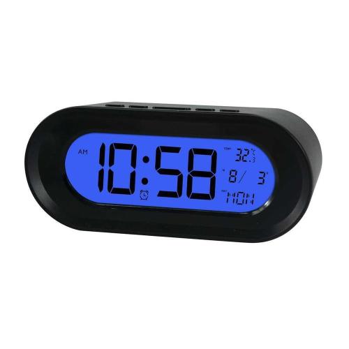 Rádio Despertador Elbe Rd700 Preto Termómetro