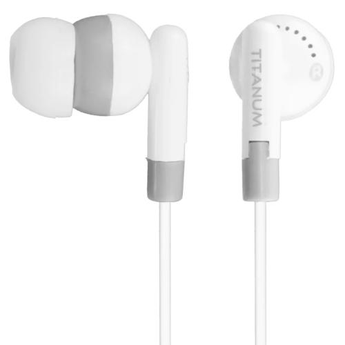 Auriculares In-Ear Th103 Branco - Titanum