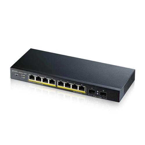 Zyxel Switch 8x Gs1900-10hp Gbe L2 Poe+ /+2 Sfp Slots