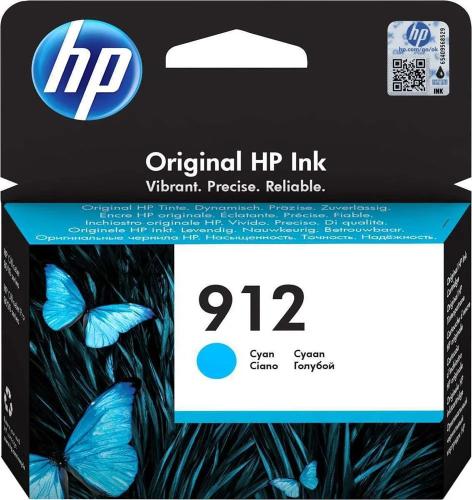 Tinteiro Hp 912 Cyan Original - 3yl77ae