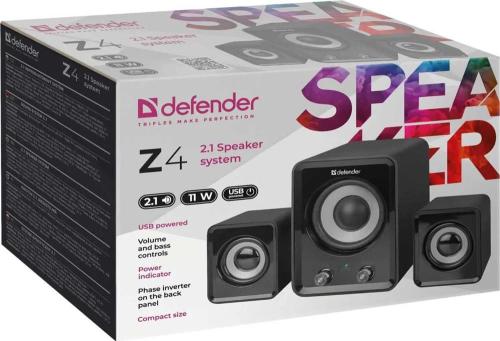 Defender Z4 Preto Com fios 11 W