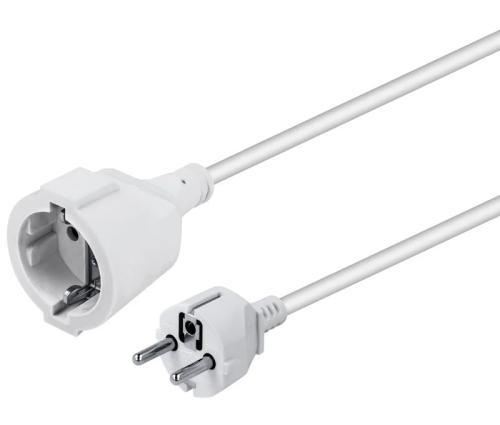 Prolongador de Red Schuko Cee 7/4 Macho - Hembra