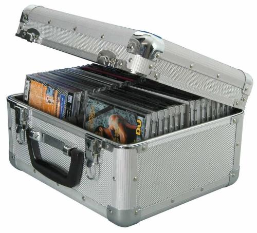 Aluminium Cd Flight Case, 40 Cds