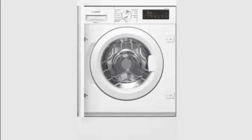 Built-In Clothes Washing Machine Wi14w542es Iq700 8kg 1400rpm (White) - Siemens