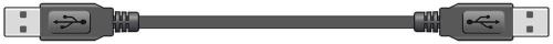 USB 2.0 Um Ficha para um plug lead 1.5m