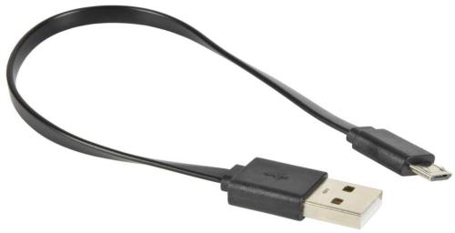 Micro USB Sync Sync & Charge Cabo plano 20cm