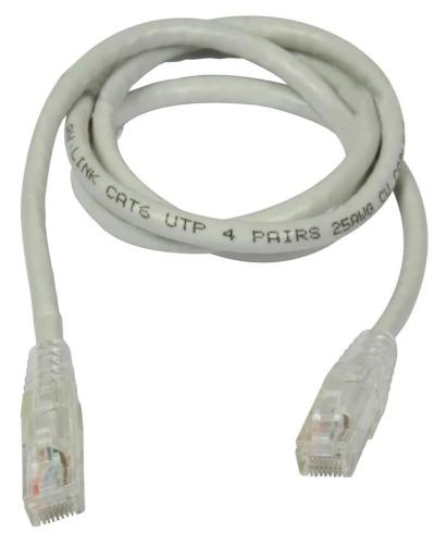 Cat6 Patch Lead Utp Rj45 Plug To Rj45 Plug 0.5m